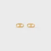 Clous d&rsquo;oreilles Maillon Triomphe en or jaune
