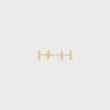 Clous d&rsquo;oreilles Maillon Triomphe en or jaune