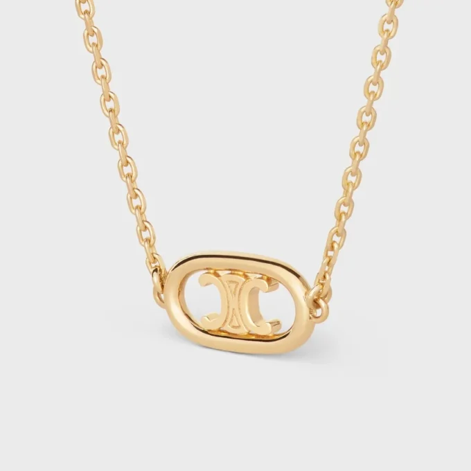 Collier Maillon Triomphe en or jaune