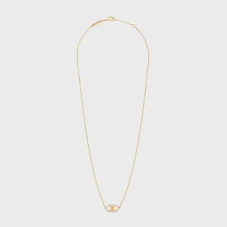 Collier Maillon Triomphe en or jaune et diamants