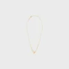 Collier suspendu Triomphe en laiton avec finition dorée