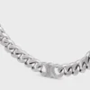 Collier Triomphe Gourmette en laiton avec finition rhodiée Collier Triomphe Gourmette en laiton avec finition rhodiée