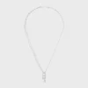 Collier Triomphe Lock en laiton avec finition rhodiée