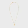 Collier Triomphe Twinkle en strass et laiton avec finition dorée Collier Triomphe Twinkle en strass et laiton avec finition dorée