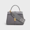 Courte bandoulière en laine avec jacquard CELINE Courte bandoulière en laine avec jacquard CELINE