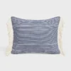 Coussin Triomphe en coton rayé Coussin Triomphe en coton rayé