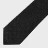 Cravate en jacquard de soie Mini Triomphe Cravate en jacquard de soie Mini Triomphe