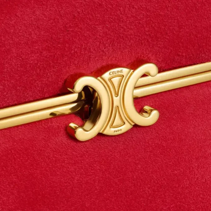 Cube en cuir de chèvre suédé