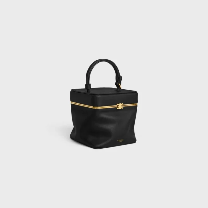 Cube en cuir de veau souple