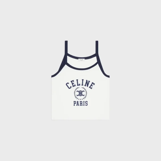 Débardeur CELINE en jersey de coton Débardeur CELINE en jersey de coton