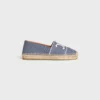 Espadrilles CELINE en textile rayé avec motif Triomphe