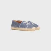 Espadrilles CELINE en textile rayé avec motif Triomphe