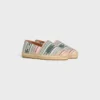 Espadrilles CELINE en tissu jacquard Triomphe