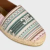 Espadrilles CELINE en tissu jacquard Triomphe