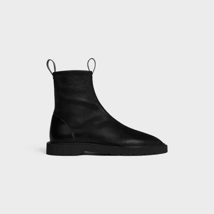 Bottes à fermeture éclair Flow en cuir d’agneau extensible Bottes à fermeture éclair Flow en cuir d’agneau extensible