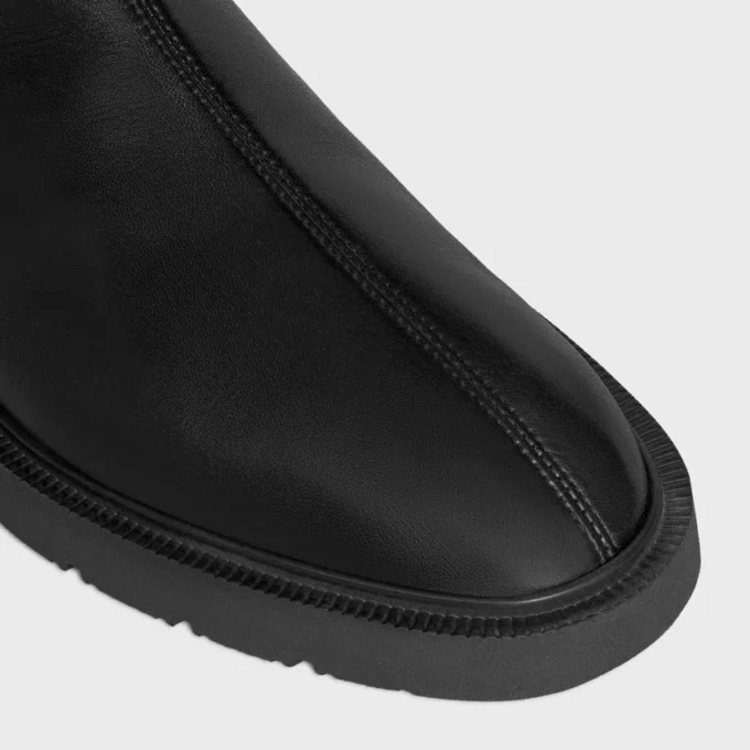 Bottes à fermeture éclair Flow en cuir d’agneau extensible Bottes à fermeture éclair Flow en cuir d’agneau extensible