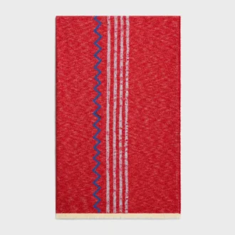 Fouta en coton brodé