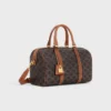 Grand Boston en Triomphe Canvas et cuir de veau Grand Boston en Triomphe Canvas et cuir de veau