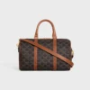 Grand Boston en Triomphe Canvas et cuir de veau Grand Boston en Triomphe Canvas et cuir de veau