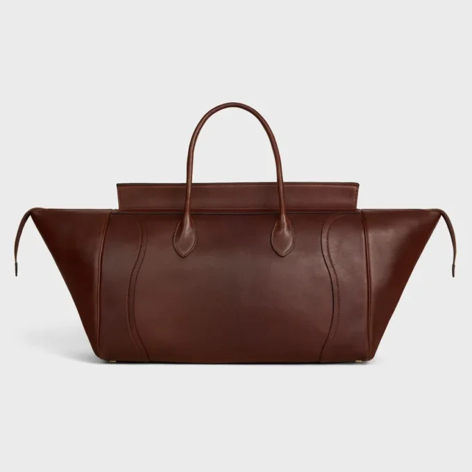 Grand Luggage en cuir d’agneau souple et brillant Grand Luggage en cuir d’agneau souple et brillant