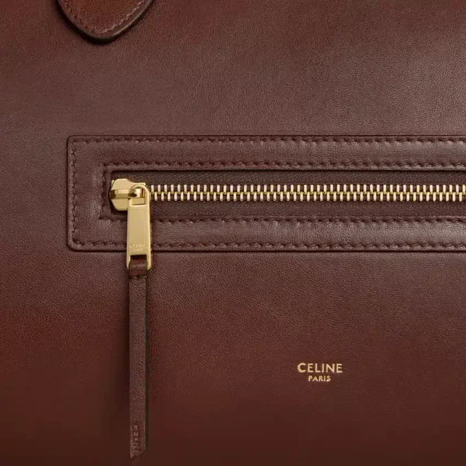 Grand Luggage en cuir d’agneau souple et brillant Grand Luggage en cuir d’agneau souple et brillant