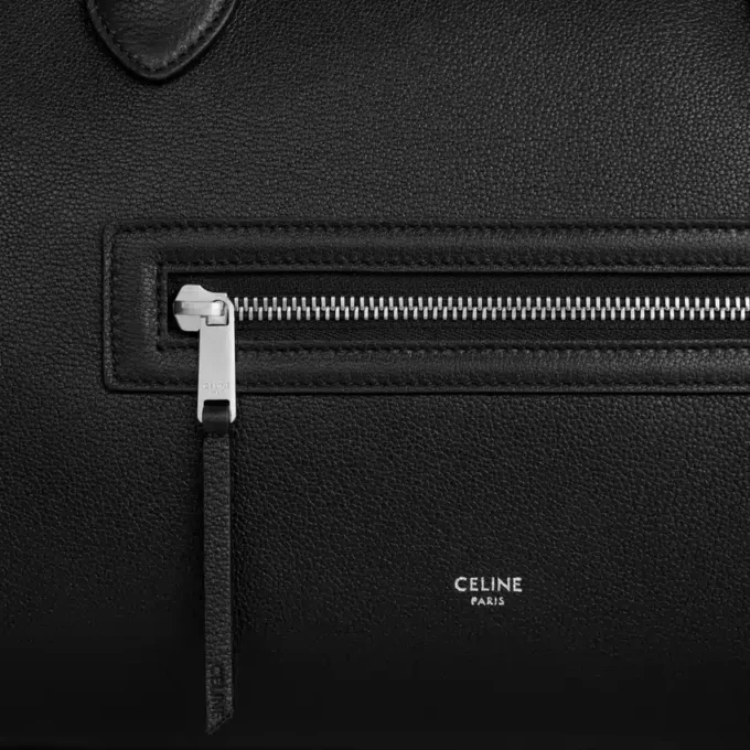 Grand Luggage en cuir de veau grainé Grand Luggage en cuir de veau grainé