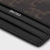 Grand porte-cartes en Triomphe Canvas et cuir de veau Grand porte-cartes en Triomphe Canvas et cuir de veau