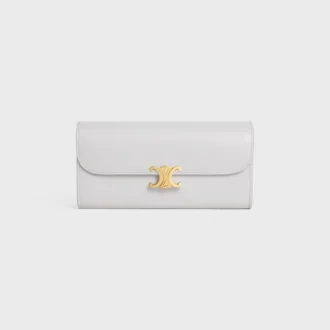 Grand portefeuille Triomphe en lézard