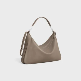 Grand Romy en cuir de veau grainé souple