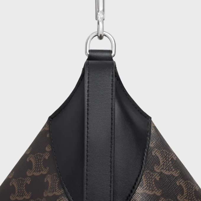 Grand Romy en Triomphe Canvas et cuir de veau