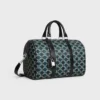 Grand sac Boston en toile Triomphe Canvas et cuir de veau