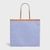 Grand sac cabas plat en Triomphe Canvas