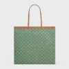 Grand sac cabas plat en Triomphe Canvas