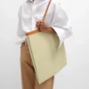 Grand sac cabas plat en Triomphe Canvas