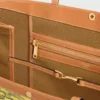 Grand sac cabas plat en Triomphe Canvas