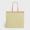 Grand sac cabas plat en Triomphe Canvas
