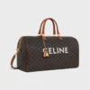 Grand sac de voyage en Triomphe Canvas avec imprimé CELINE