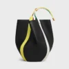 Grand sac seau en cuir de veau lisse Grand sac seau en cuir de veau lisse