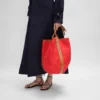 Grand sac seau en tissu Jacquard C Sulky
