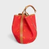 Grand sac seau en tissu Jacquard C Sulky
