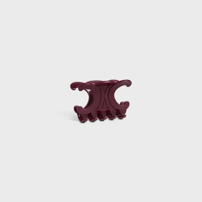 Grande pince à cheveux CELINE en acétate