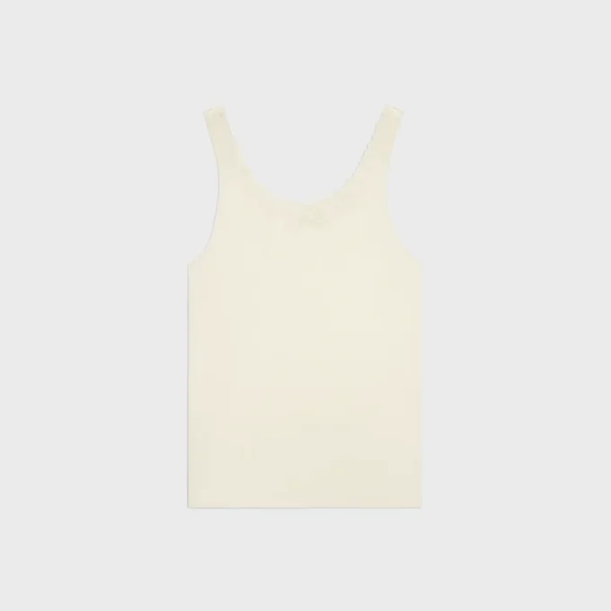 Haut brodé en satin de soie