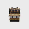 Haut en cachemire jacquard