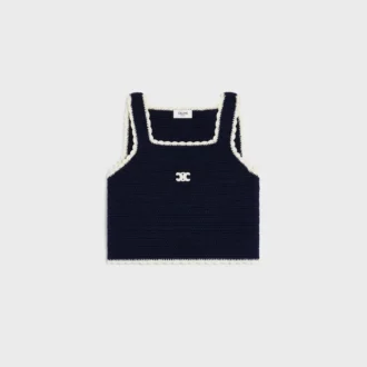 Haut en coton crocheté