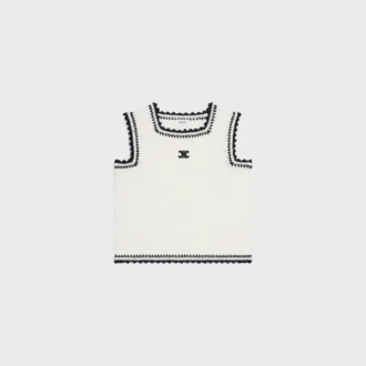 Haut en crochet de coton