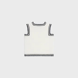 Haut en crochet de coton