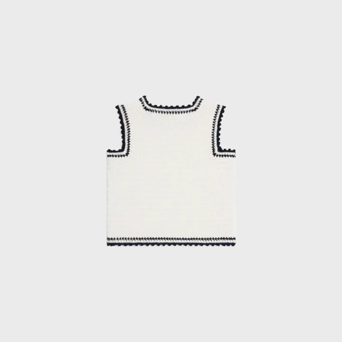 Haut en crochet de coton