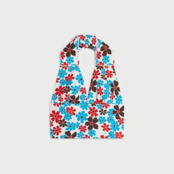 Haut en jacquard de polyamide