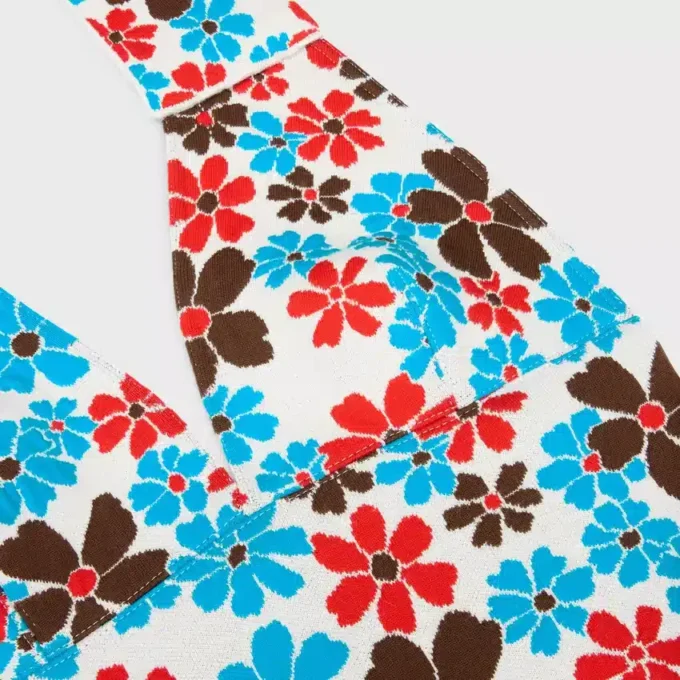 Haut en jacquard de polyamide