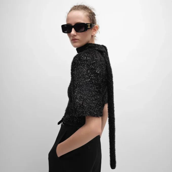 Haut en lurex